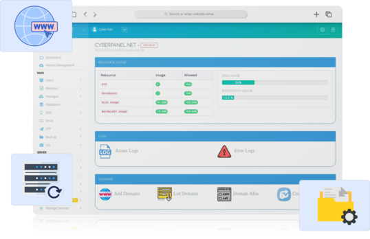 Easy and Secured CyberPanel