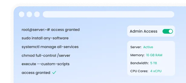 Reboot and console dashboard